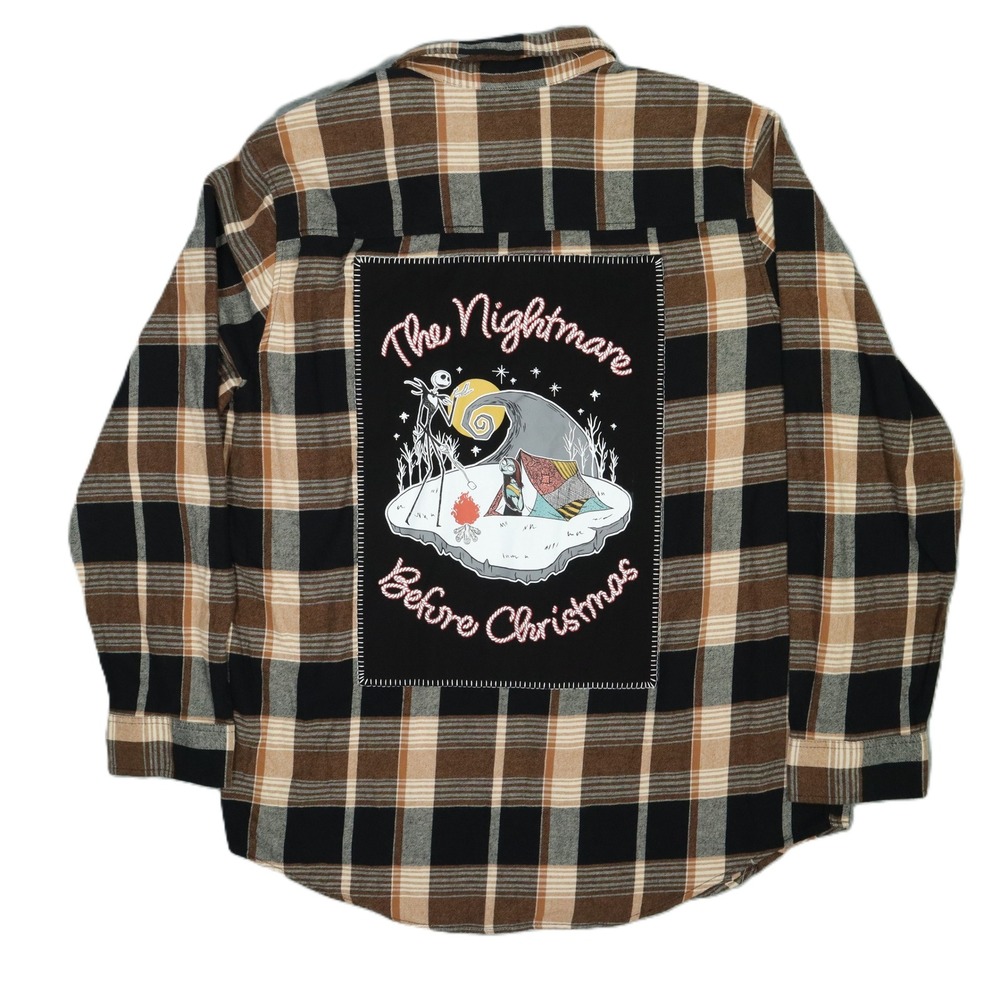 Disney Our Universe Nightmare Before Christmas Flannel 2XL Jack‎ Skellington